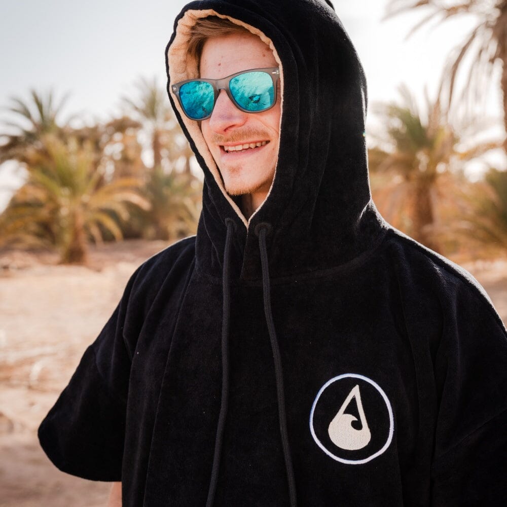 Poncho Safaga, Baumwolle Velours Style Ponchos WAVE HAWAII