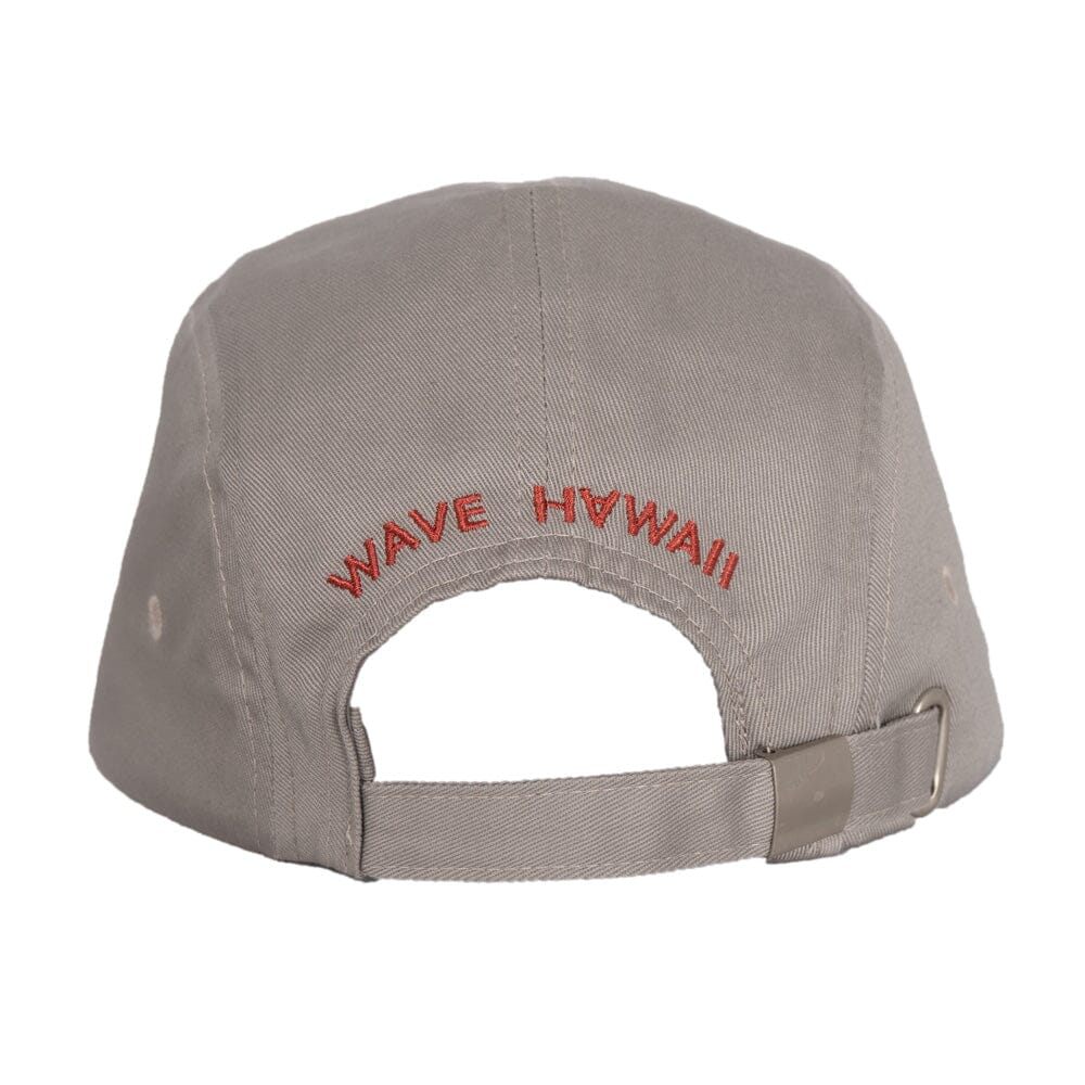 Cap Praya grey 5 Panel Cap Wave Hawaii