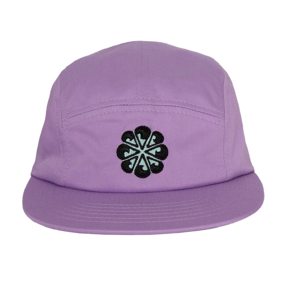 Cap Sawu lila 5 Panel Cap Wave Hawaii