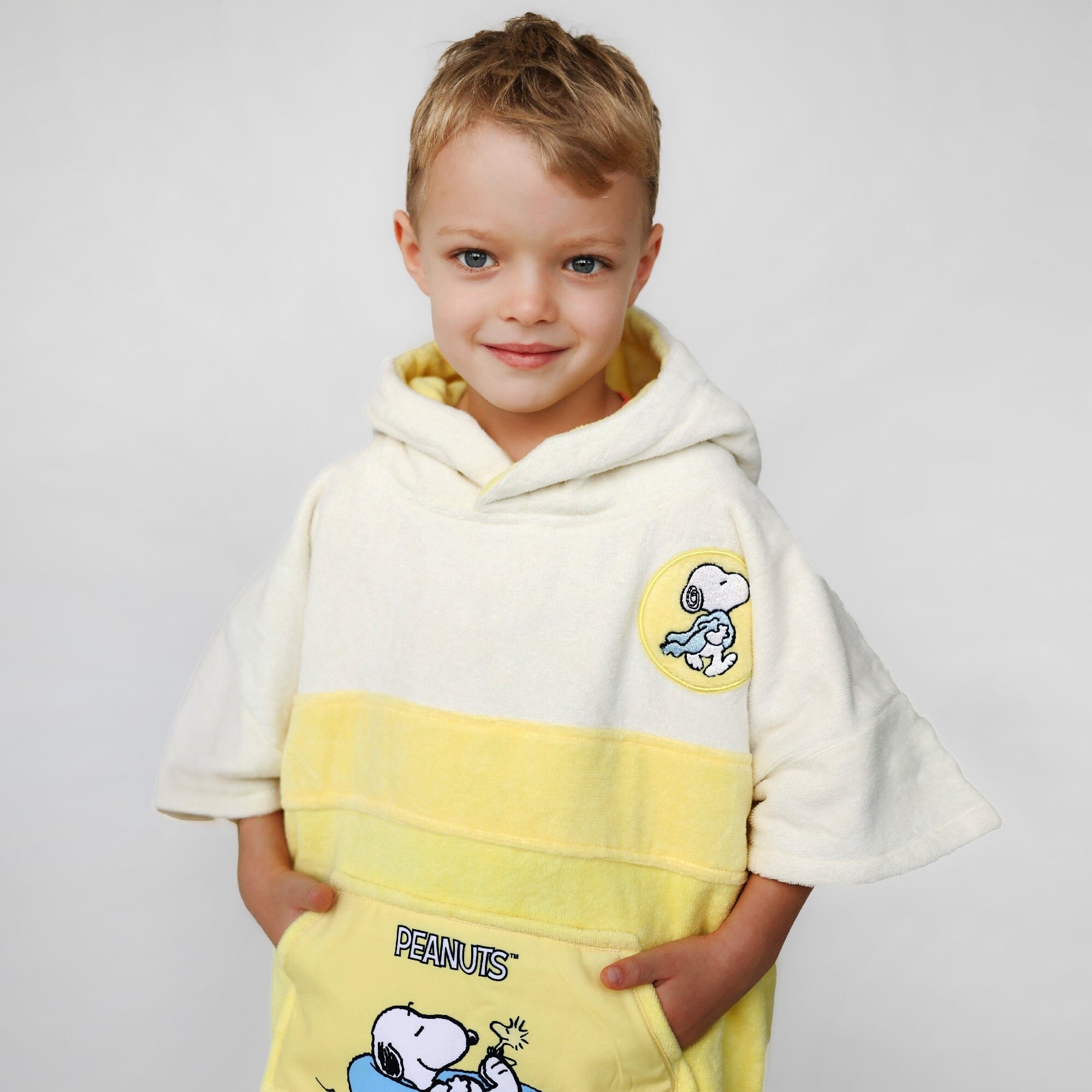 Peanuts Poncho, Baumwolle Velours Style Ponchos WAVE HAWAII