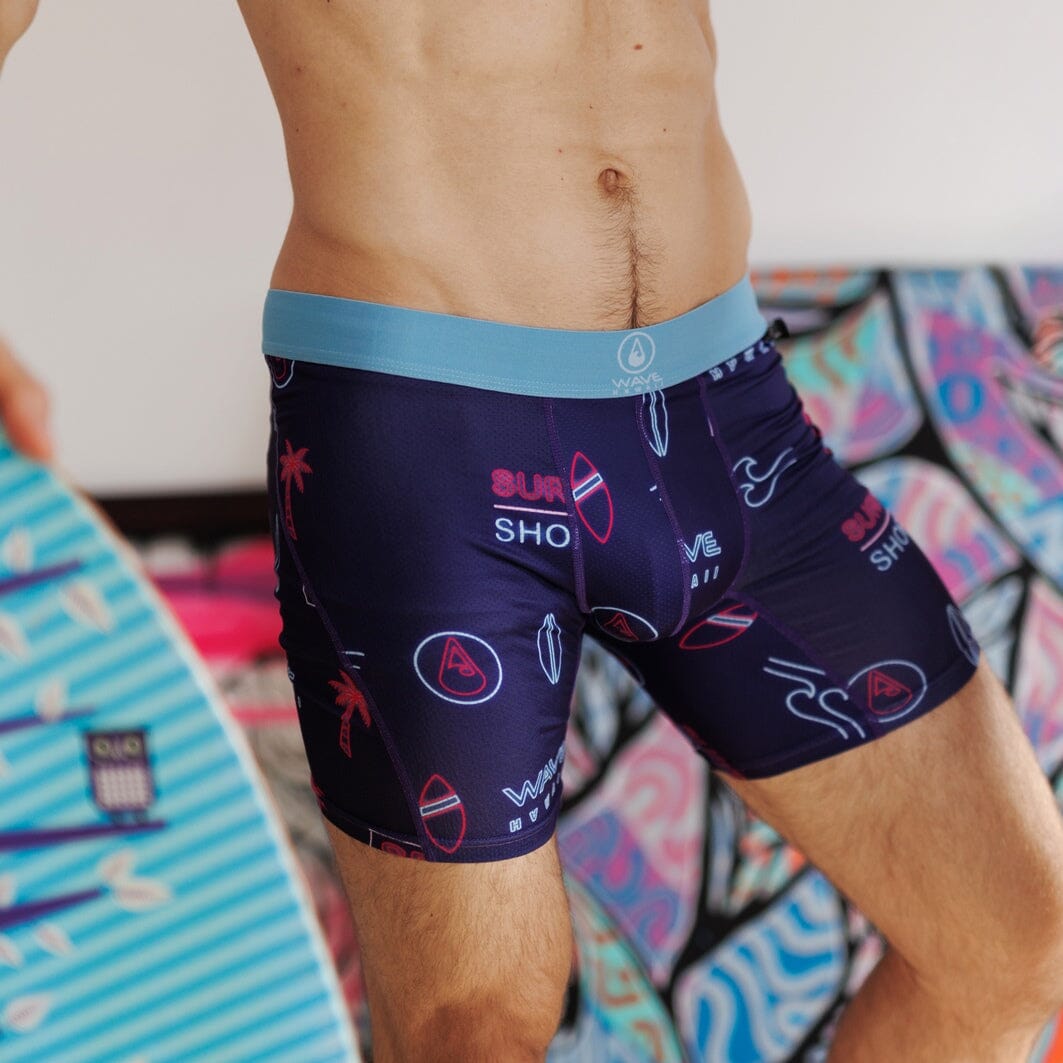 AirLite Boxers D3 Unterwäsche WAVE HAWAII