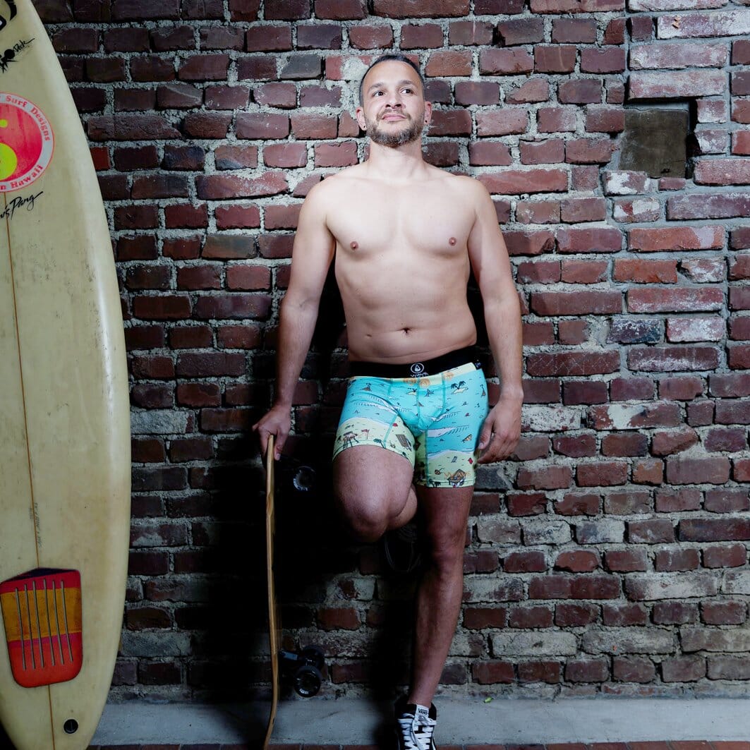 AirLite Boxers D10 Unterwäsche WAVE HAWAII