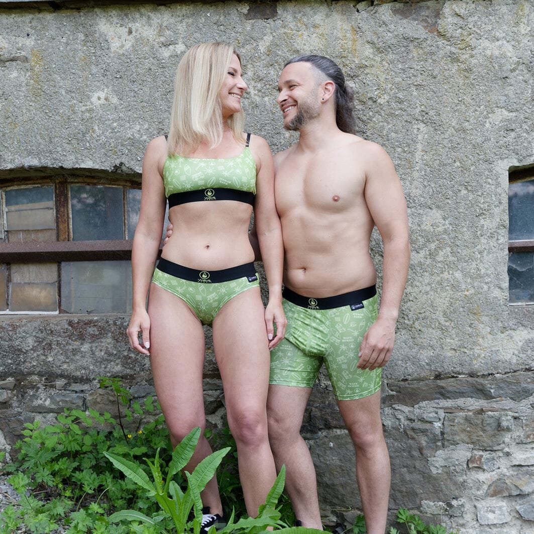 AirLite Hipster D2 Unterwäsche WAVE HAWAII