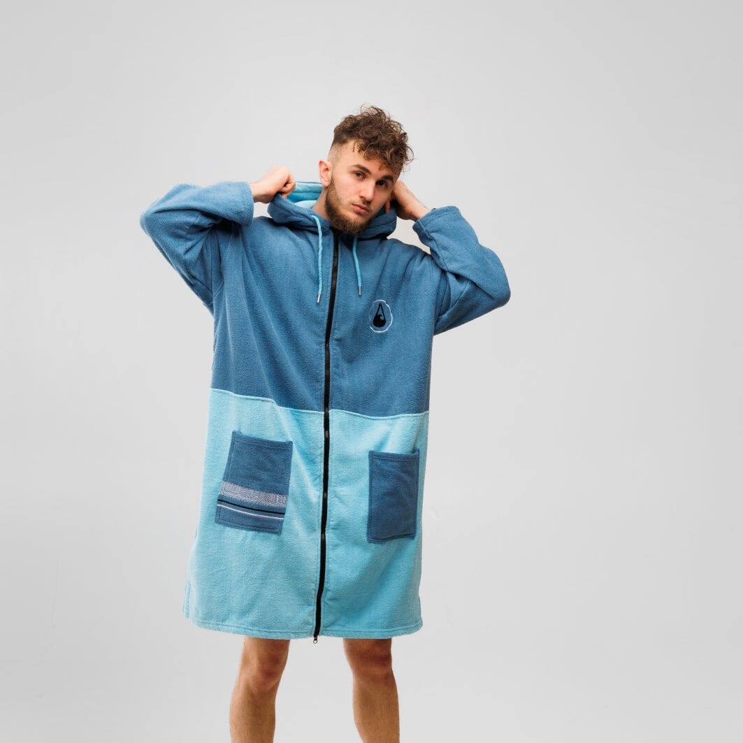 Reißverschluss Poncho Bleys Zip Ponchos WAVE HAWAII