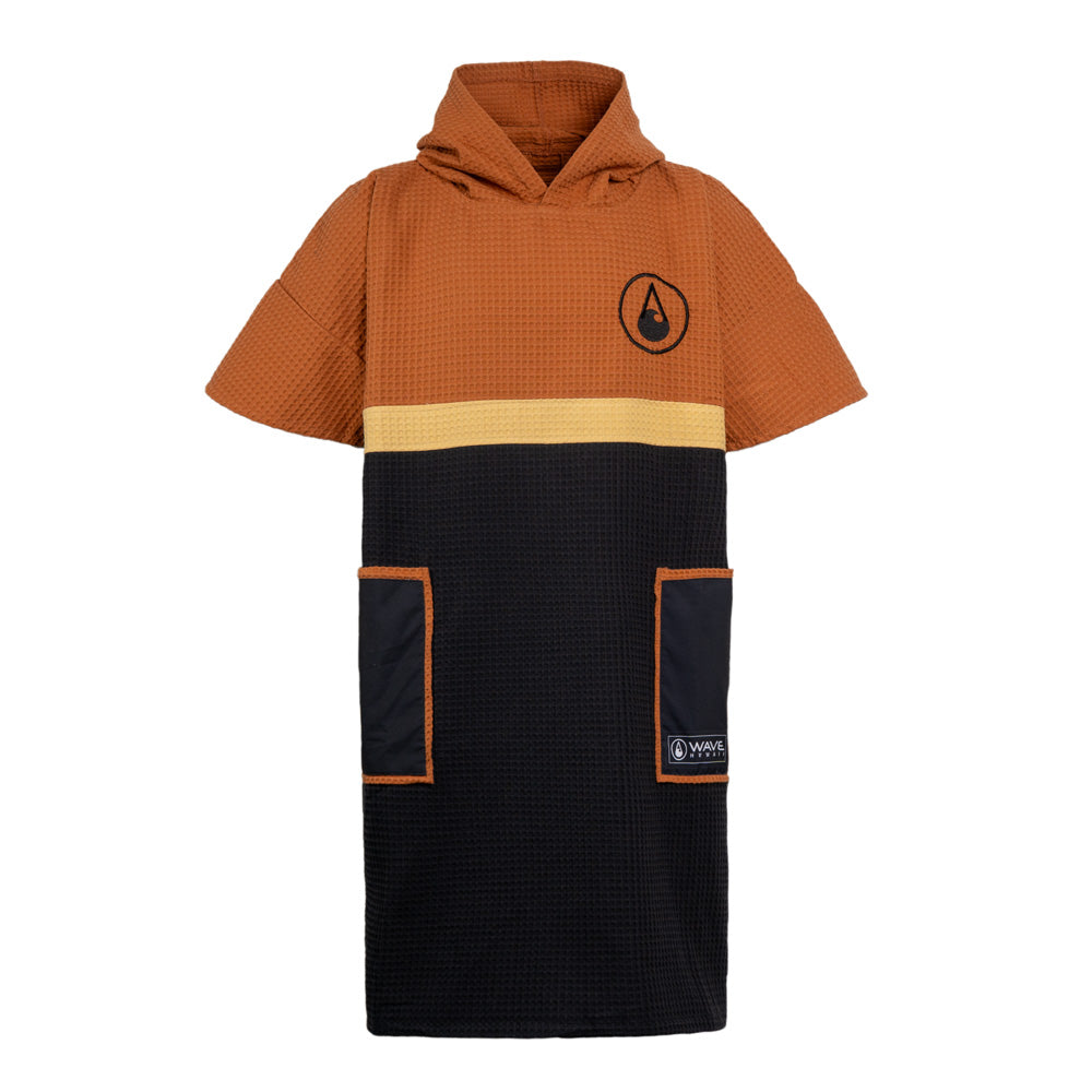 Travel Poncho Dahab, Baumwolle Waffle Piquee