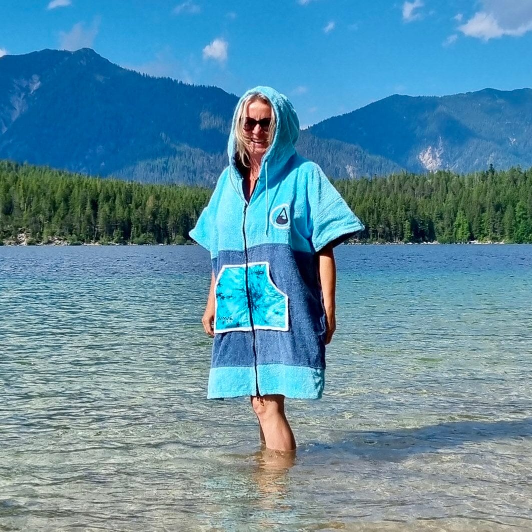 Reißverschluss Poncho Flyh Zip Ponchos WAVE HAWAII