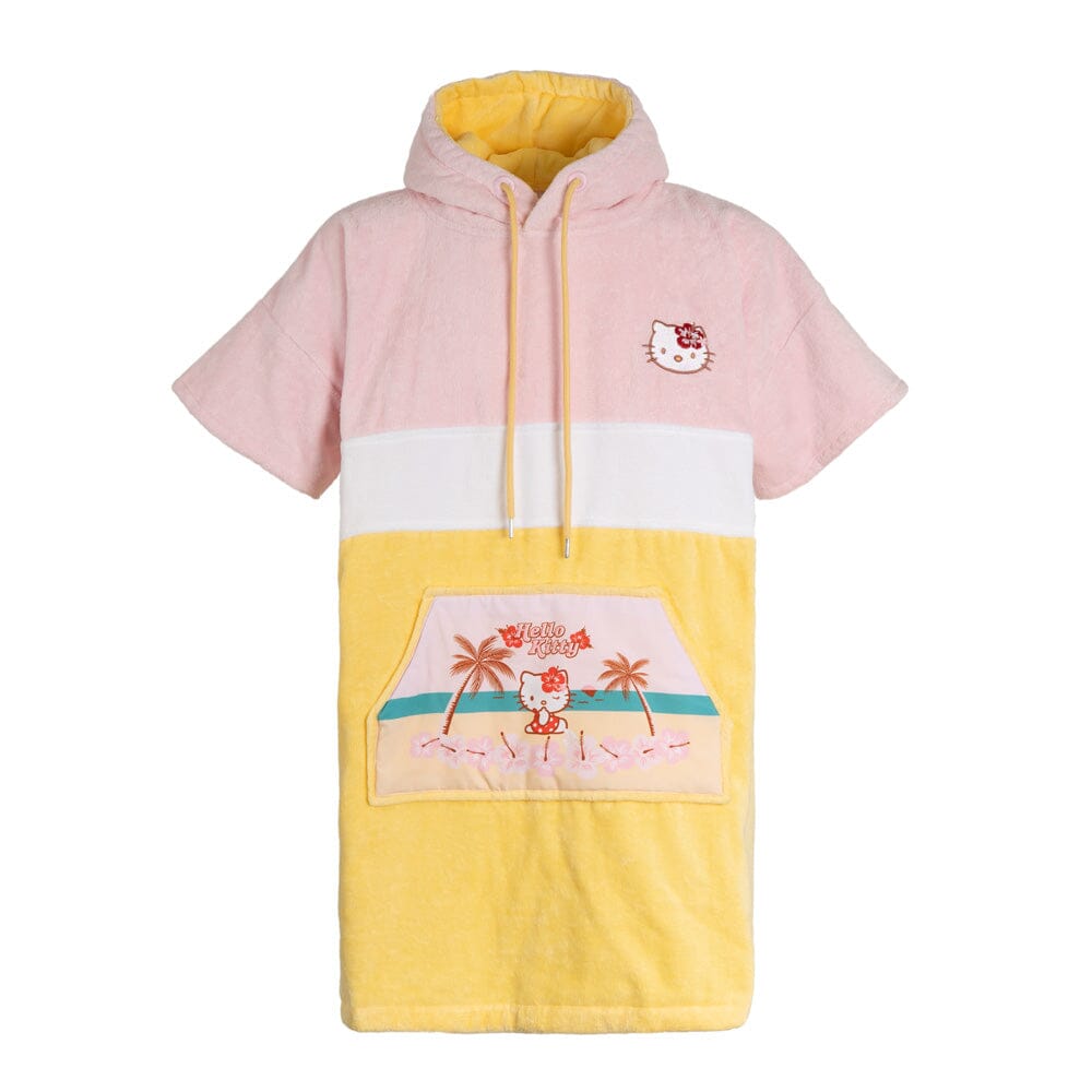 Hello Kitty Poncho, Baumwolle Velours Style Ponchos WAVE HAWAII