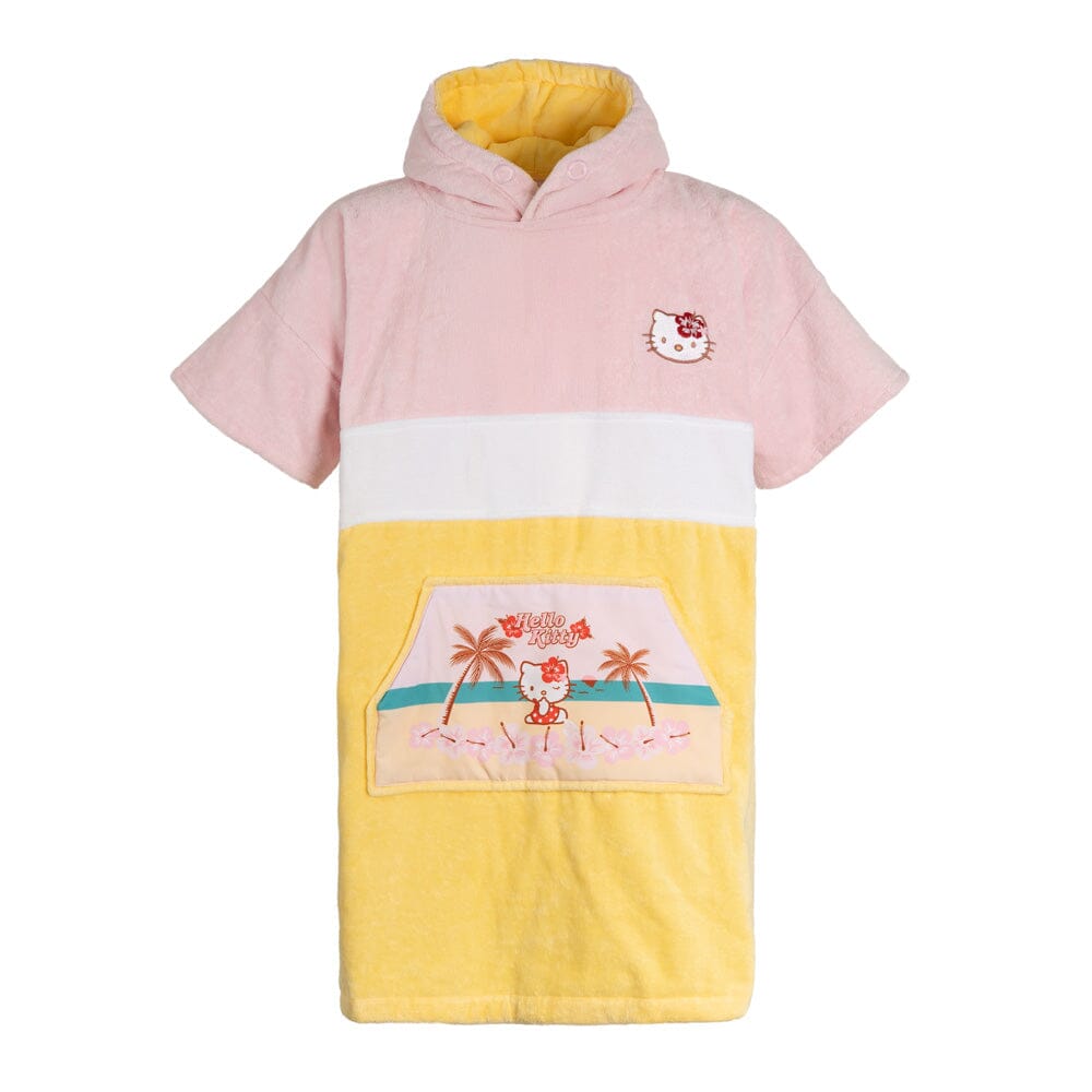 Hello Kitty Poncho, Baumwolle Velours Style Ponchos WAVE HAWAII