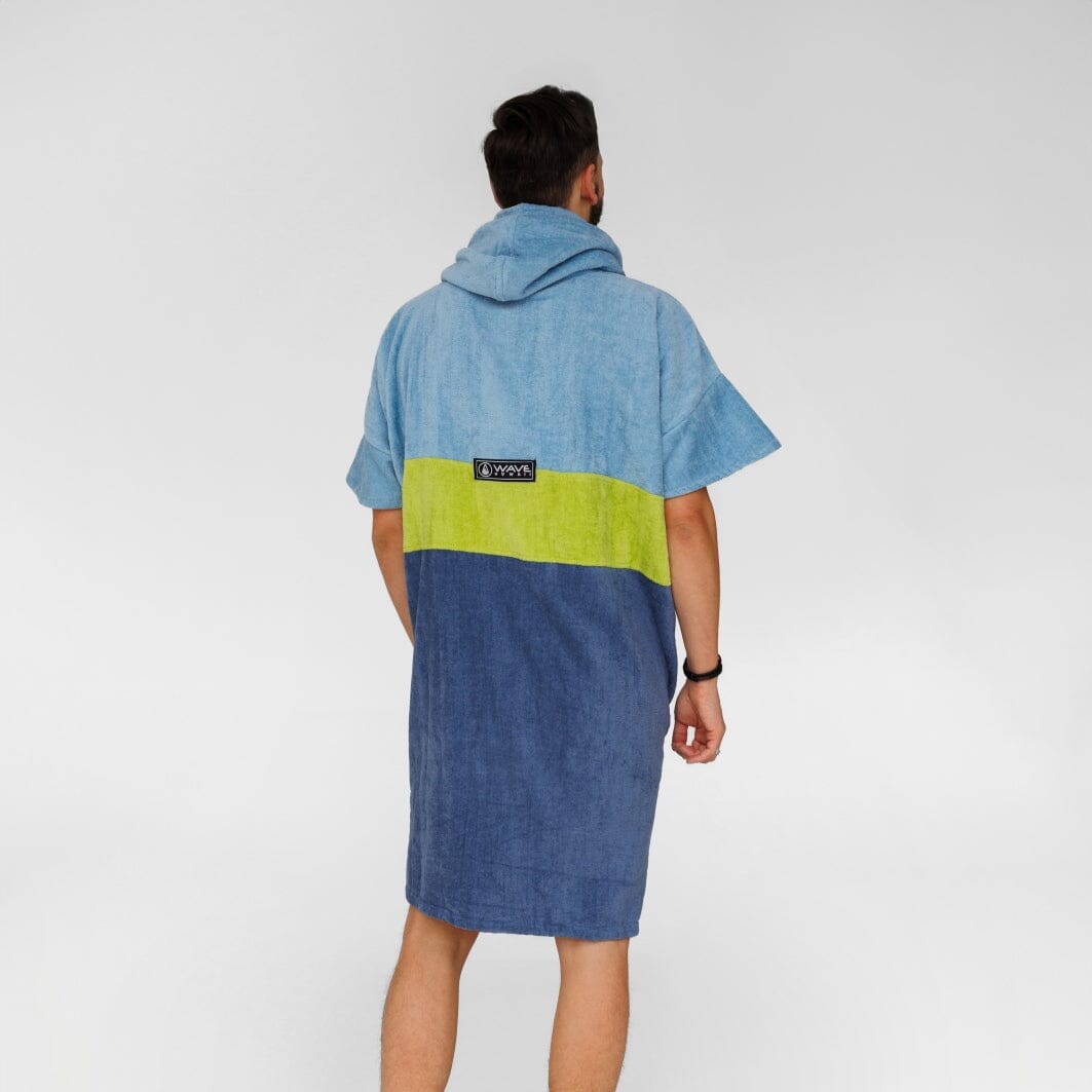 Poncho Kapalua, Baumwolle Velours Style Ponchos WAVE HAWAII