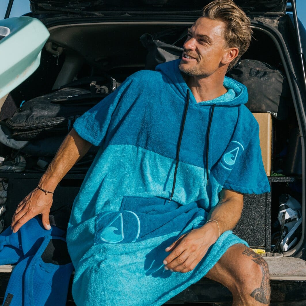 Poncho Salema, Baumwolle Style Ponchos WAVE HAWAII