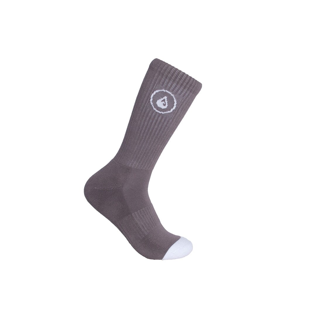Crew Socks Logo grey Socken WAVE HAWAII