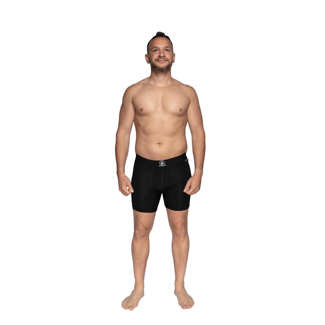 Bambus Boxers black Unterwäsche WAVE HAWAII