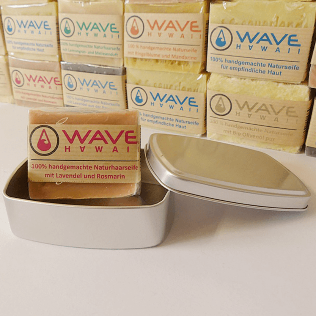 WAVE HAWAII Naturseifenshampoo Lavendel Plus Naturseife WAVE HAWAII