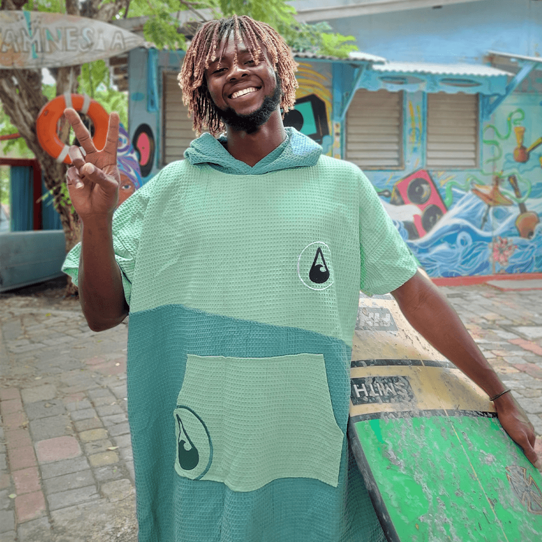 WAVE HAWAII Travel Poncho Breese Travel Ponchos WAVE HAWAII