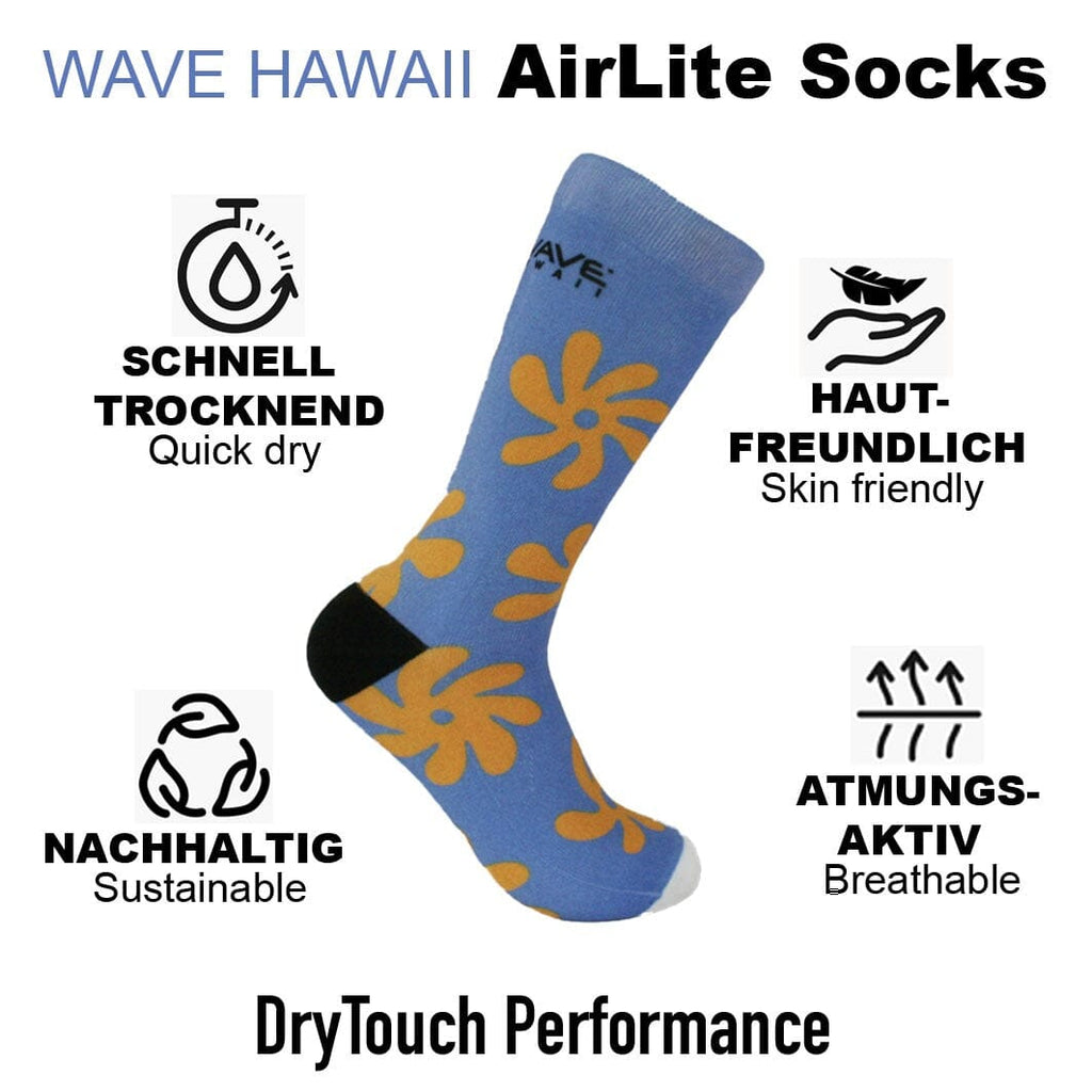 AirLite DryTouch Socks Design 8 Socken WAVE HAWAII 