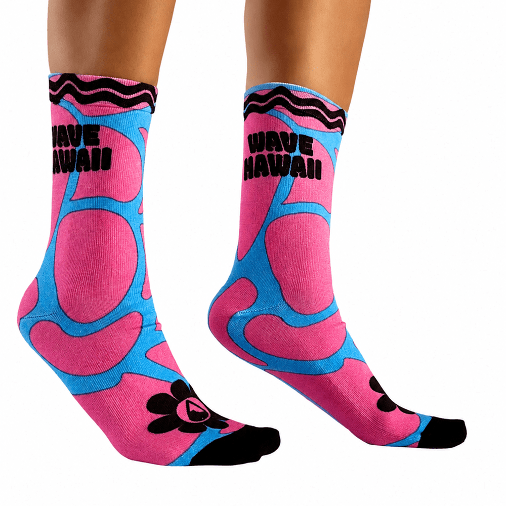 AirLite Socks Bubblegum Socken WAVE HAWAII 