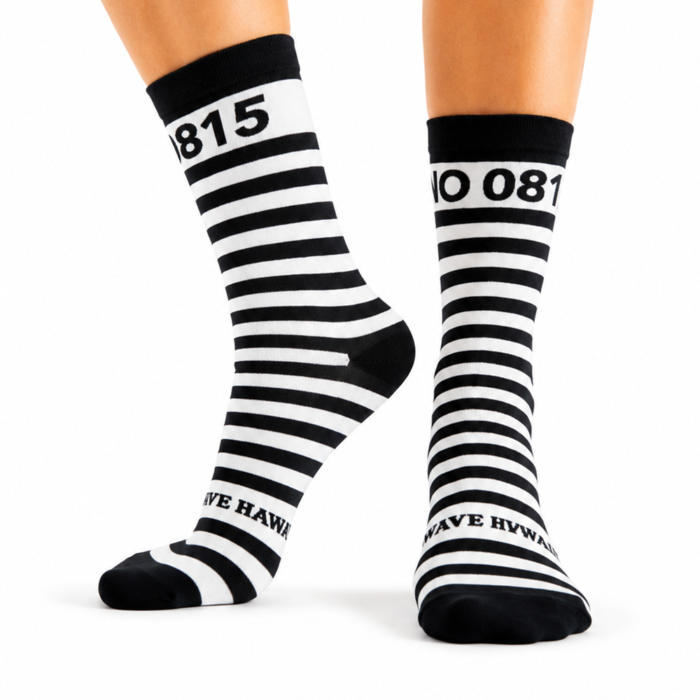 AirLite Socks Jail Stripes