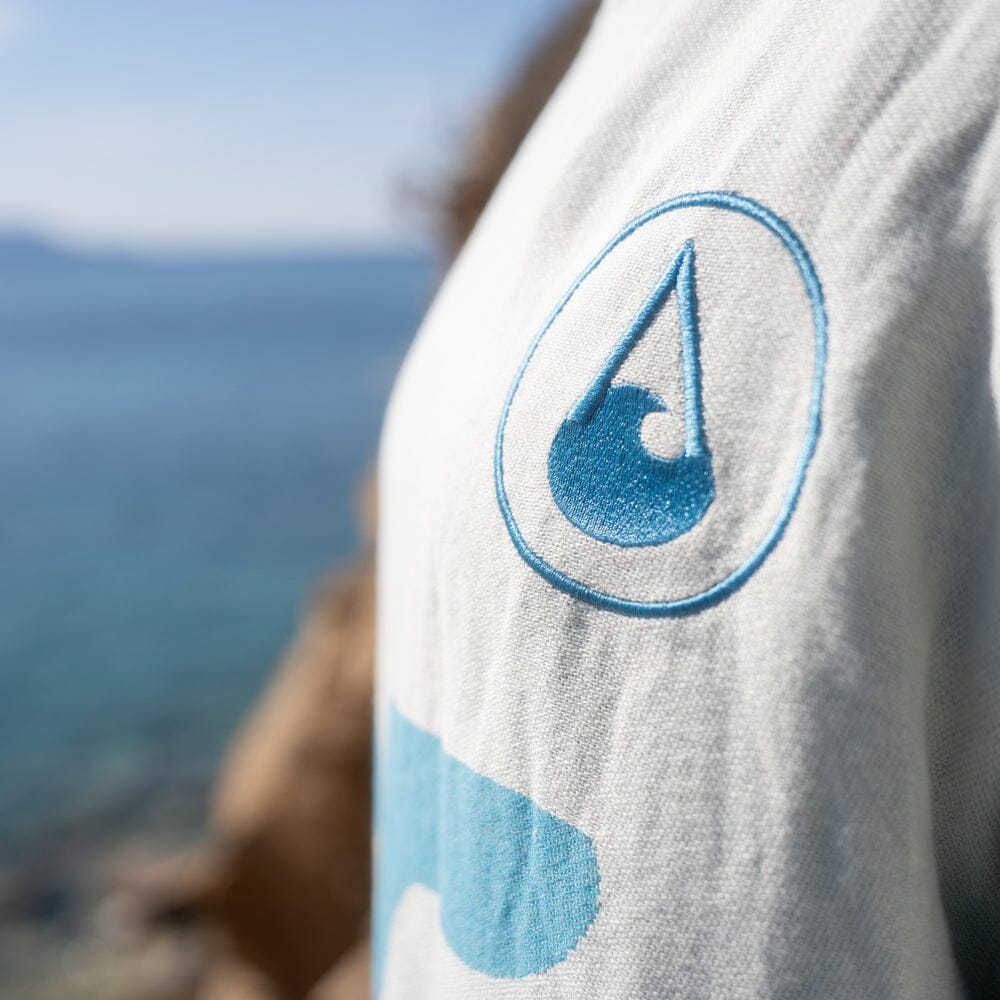 NatureLite Travel Poncho Beach Ocean Camou Travel Ponchos WAVE HAWAII 