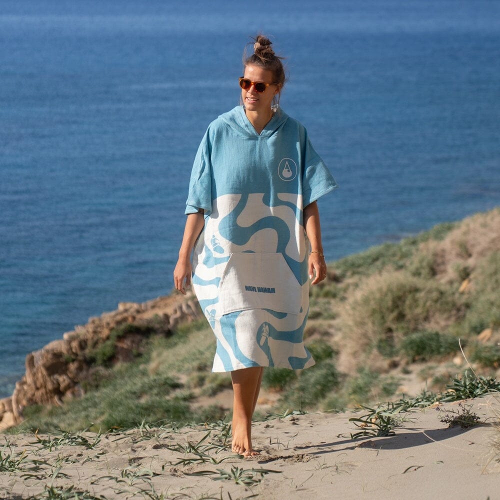 NatureLite Travel Poncho Swirls Travel Ponchos WAVE HAWAII 