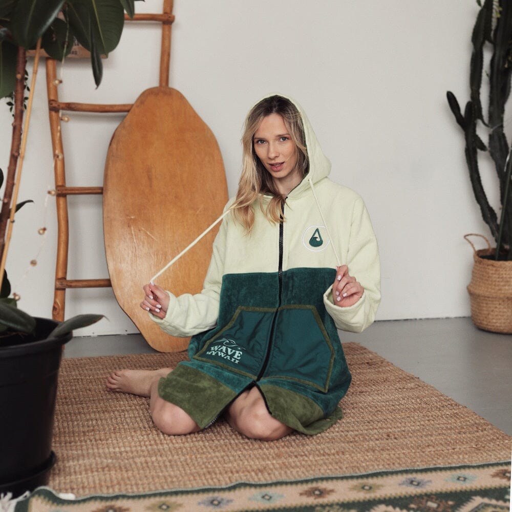 Reißverschluss Poncho Pattaya Zip Ponchos WAVE HAWAII 