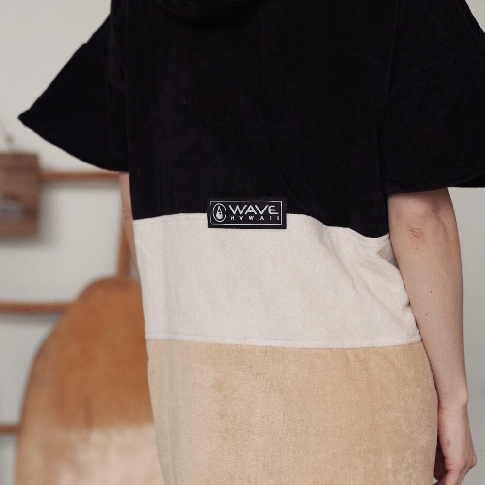 Poncho Safaga, Baumwolle Velours Style Ponchos WAVE HAWAII 