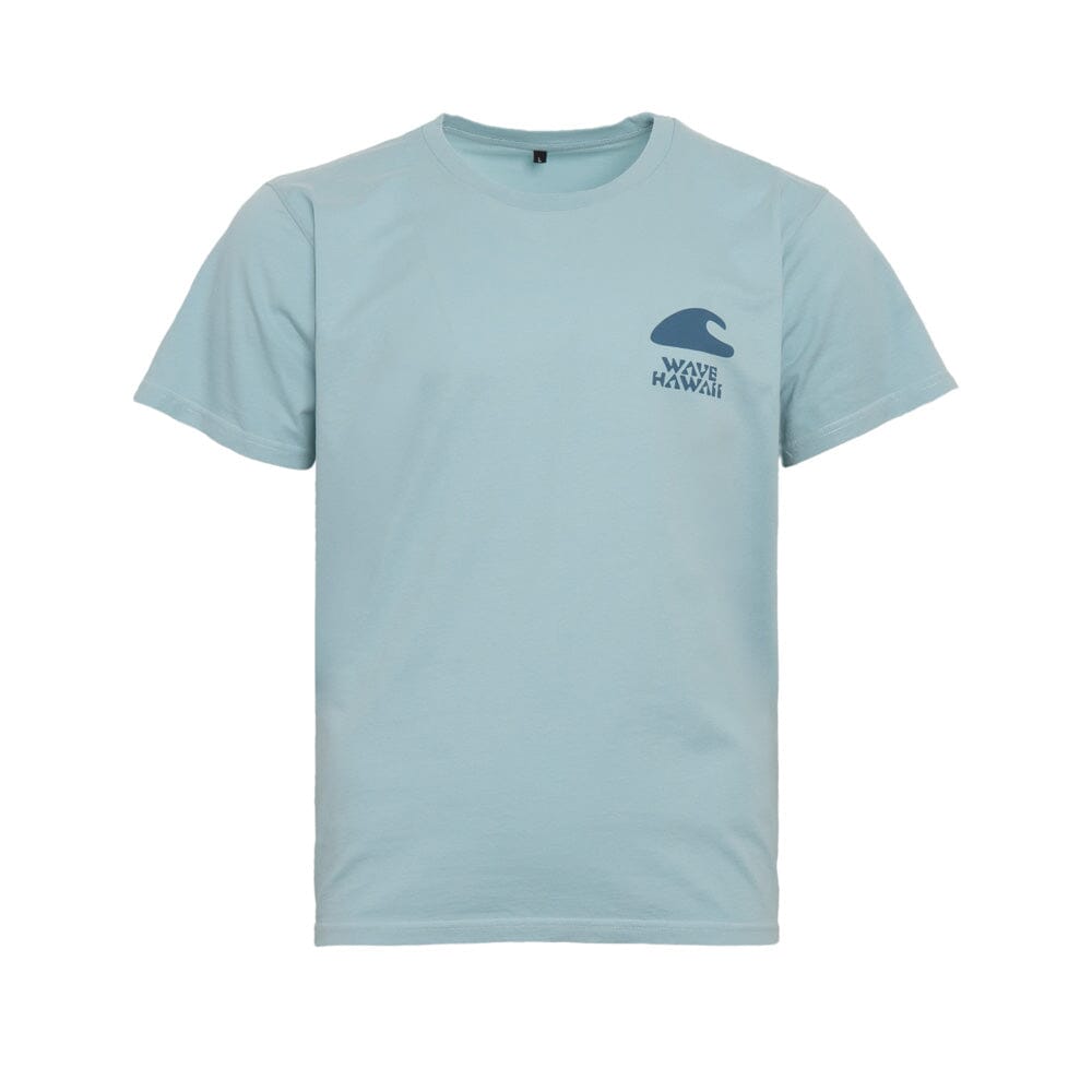 T-Shirt Checkboard, Bio Baumwolle, Unisex Relaxed Fit T-Shirt WAVE HAWAII 