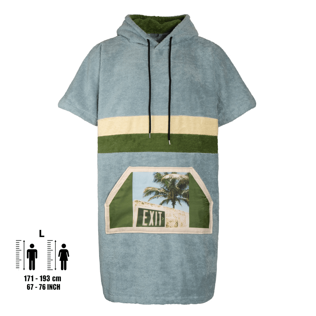 AirLite Poncho EXITSURF - Exclusive Limited Edition Style Ponchos WAVE HAWAII 