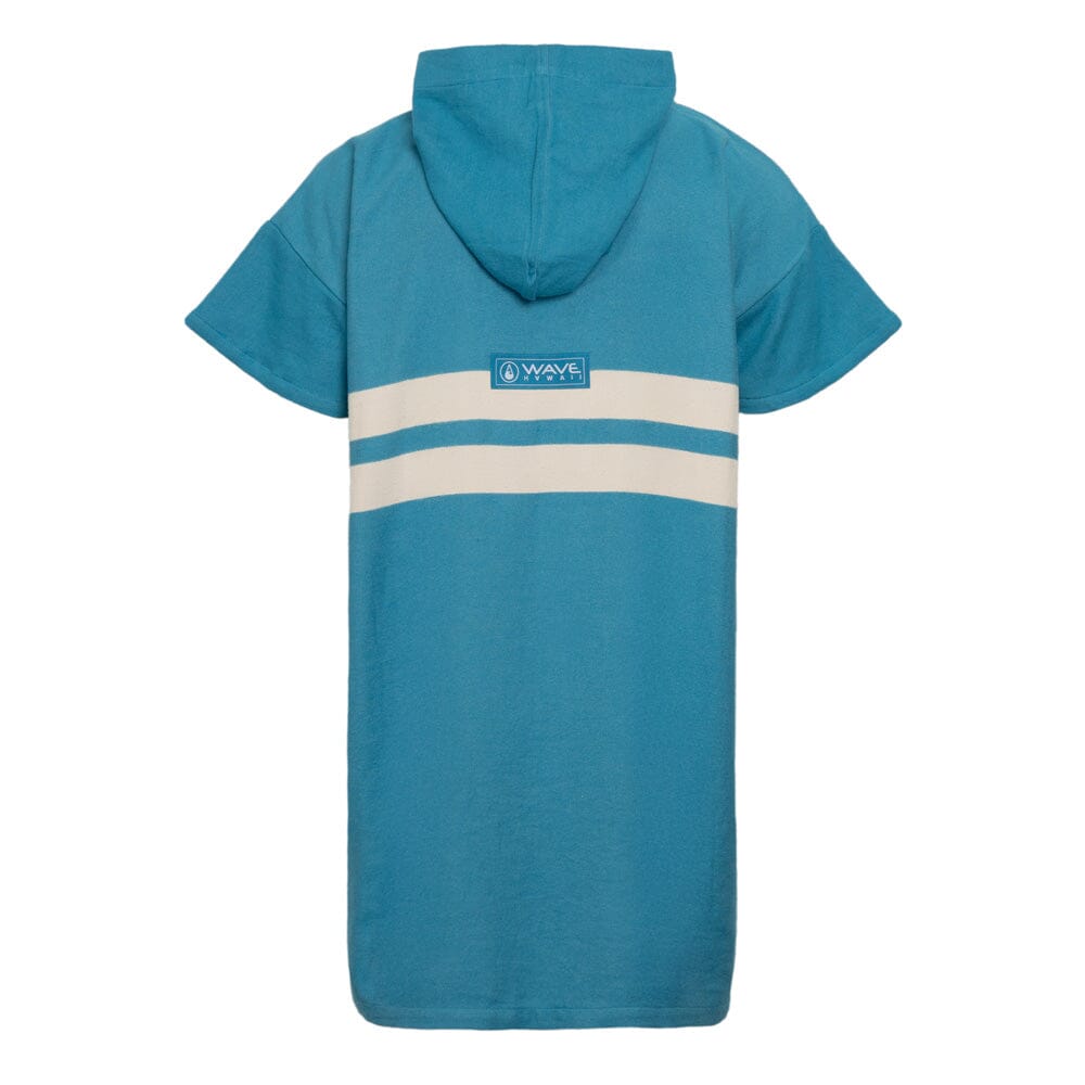 NatureLite Travel Poncho Stripes Blue Travel Ponchos WAVE HAWAII 