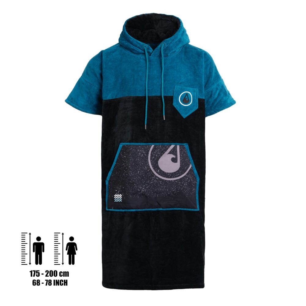 Poncho Uno, Baumwolle Velours Style Ponchos WAVE HAWAII 