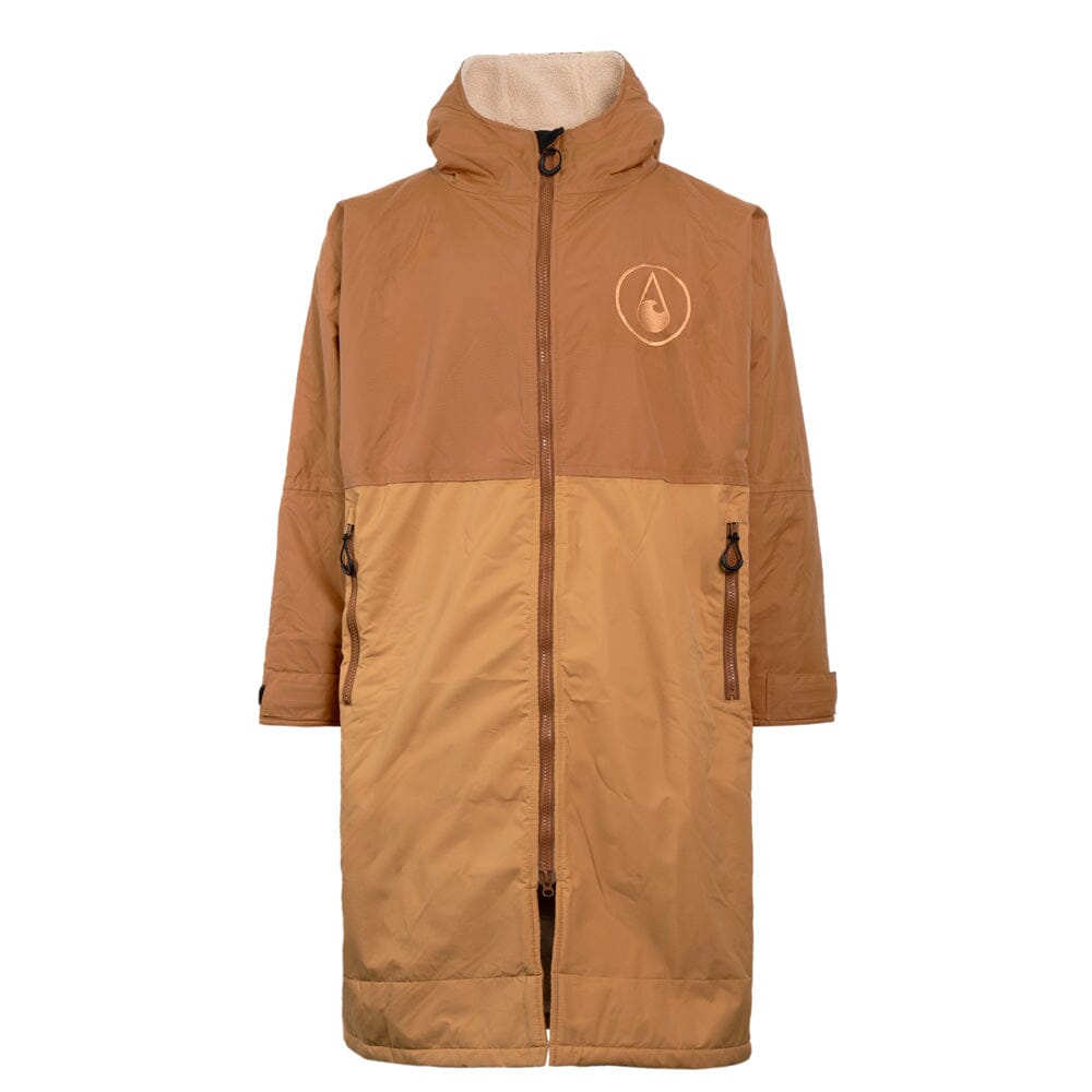 Storm Robe Yukon brown Wasserdichte Storm Ponchos WAVE HAWAII 
