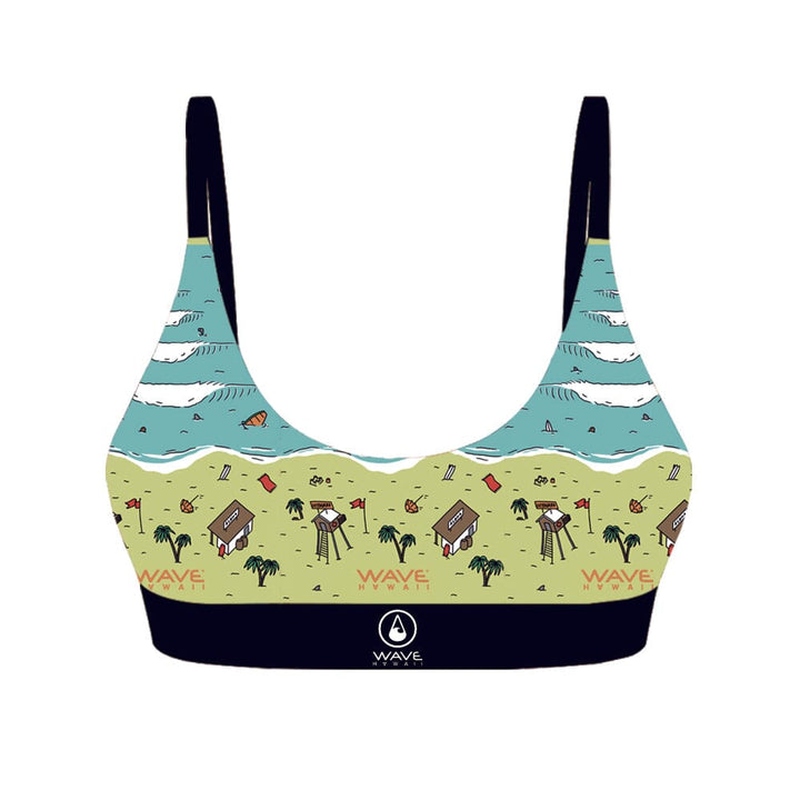 AirLite Bralette D10 Unterwäsche WAVE HAWAII 