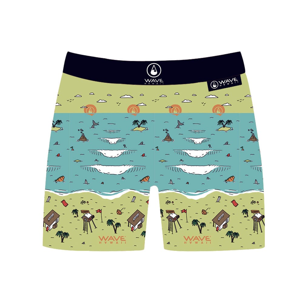 AirLite Boxers D10 Unterwäsche WAVE HAWAII 