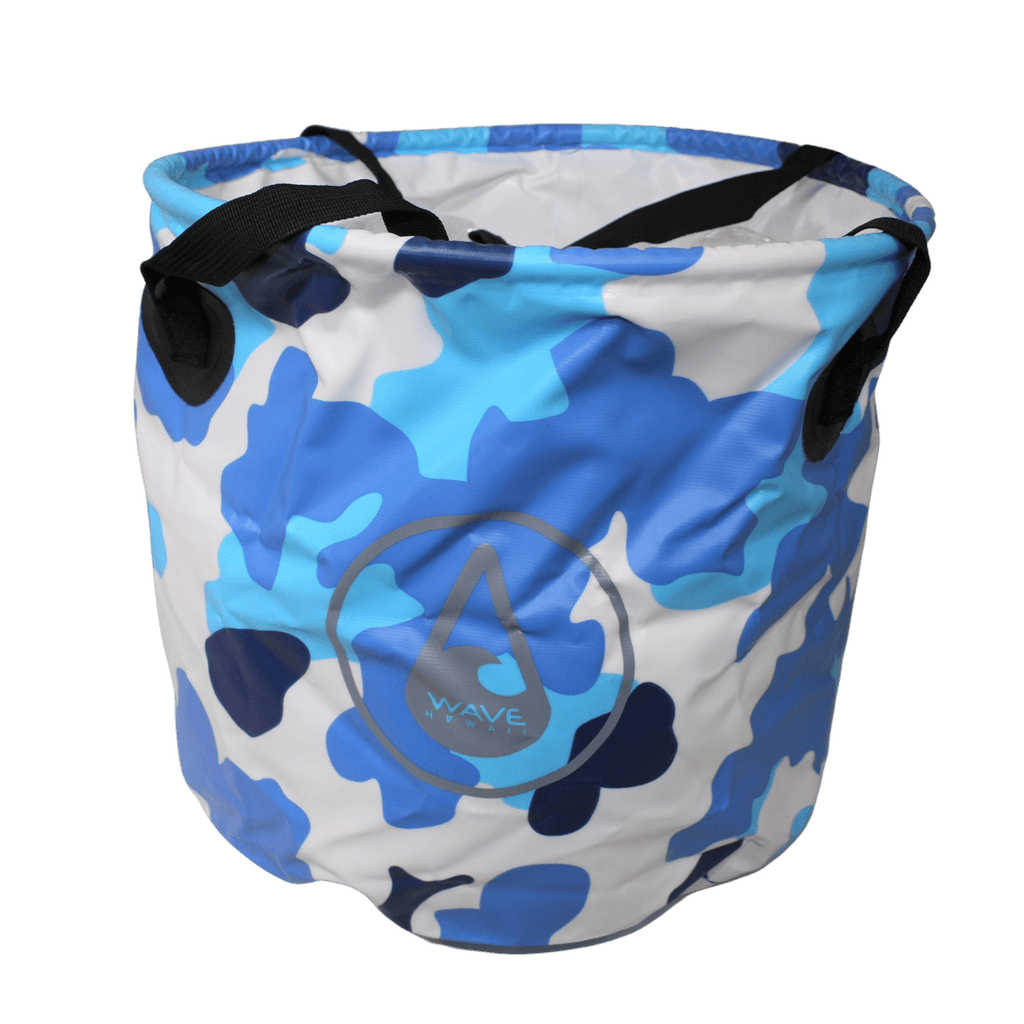 WAVE HAWAII Beach Bucket, camou blau WAVE HAWAII 